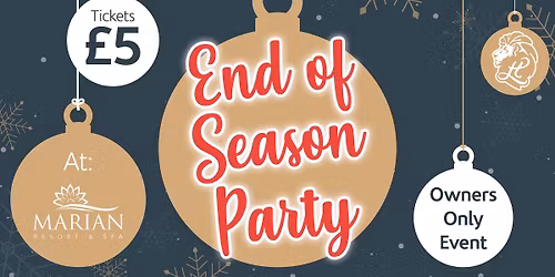 \ud83c\udf89 Owners\u2019 End of Season Party 2025! \ud83c\udf89