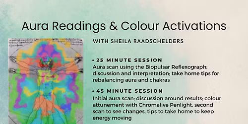 Aura Readings & Colour Activations with Sheila