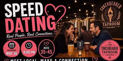 Oshawa Speed Dating (Age 35-45)