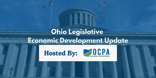 Ohio Legislative Economic Development Update