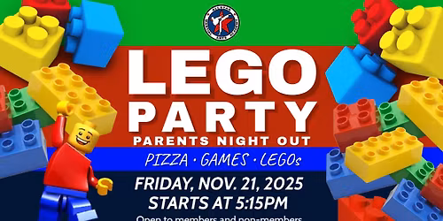 Build the Fun: LEGO Parents Night Out Party!