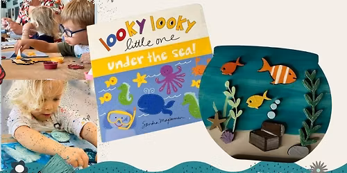 Toddler Time in Fernandina Beach | Under the Sea Story & Ocean Craft at Paisley Grace Makery \u2013 April