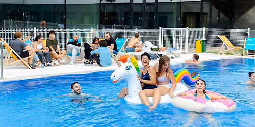 The Poolside Kickoff