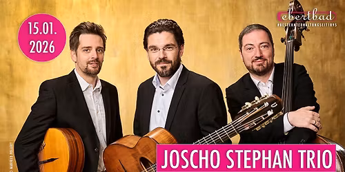 Joscho Stephan Trio | Oberhausen \u2022 Ebertbad