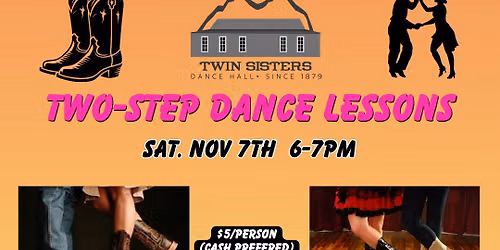 Two Step Dance Lessons W\/ Cowboy Boots & Boogie!