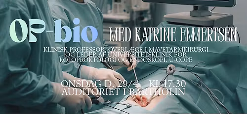 OP-bio: Colonkirurgi med Katrine Emmertsen