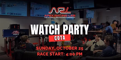 Watch Party: Circuit of the Americas