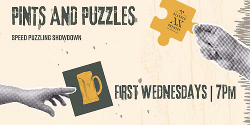 Pints & Puzzles - First Wednesdays 
