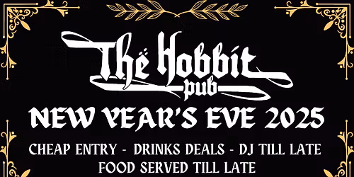 New Year's Eve at The Hobbit Pub