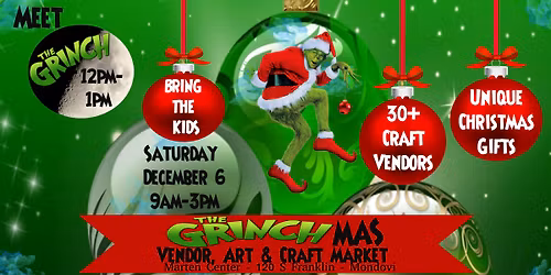'Grinchmas' Craft Market - Mondovi