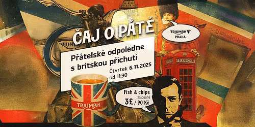 \u010caj o p\u00e1t\u00e9 \ud83e\uded6 - Lou\u010den\u00ed s letn\u00ed sez\u00f3nou v Triumph Praha