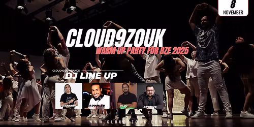 Warm Up Party for Brisbane Zouk Festival 2025\ud83d\udd25