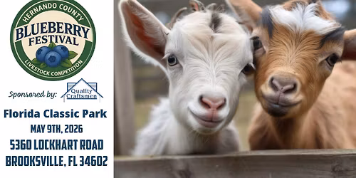 Hernando County Blueberry Festival - Goat Competition