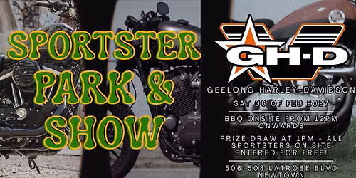 GH-D - Sportster Park & Show day - 05 Feb 2027