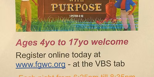 Vacation Bible School