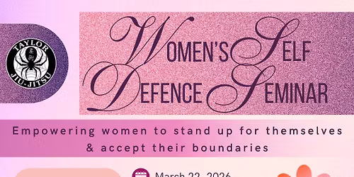 Women’s Self Defence Seminar 