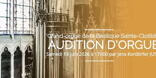 Audition d'orgue par Jens Kord\u00f6rfer 