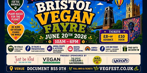 Bristol Vegan Fayre 2026
