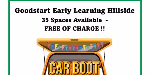 Carboot Sale at Hillside