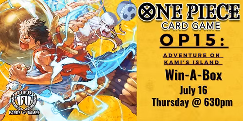 One Piece: Adventure on Kami's Win-A-Box