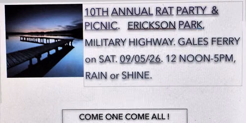 10th Annual Rat Party & Picnic