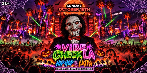 18+   \ud83d\udd2a VIBE CHECK LA: JIGSAW\u2019S HALLOWEEN