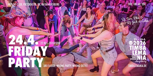 Friday Party \u2022 Timbalemania Augsburg