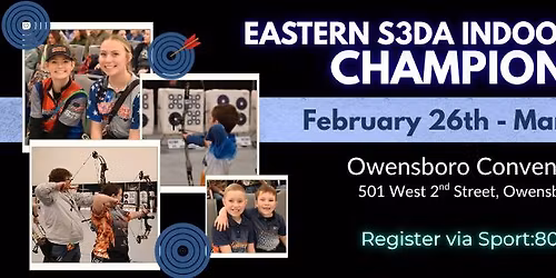 2026 Eastern S3DA Indoor National Championship