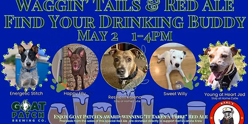 Waggin\u2019 Tails & Red Ale Find Your Drinking Buddy