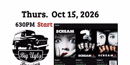 Scream 1, 2 & 3 Trivia at Big Ugly