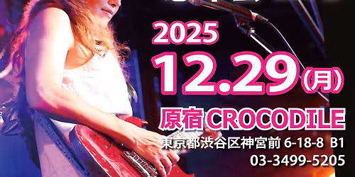 \u3010\u6771\u4eac\u3011TOMOKO \u5fd8\u5e74\u4f1a\u30e9\u30a4\u30d6@CROCODILE_TOKYO