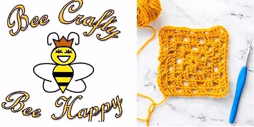 Beginner crochet workshop- Granny Square- \u00a345pp