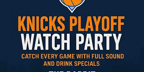 New York Knicks Playoff Watch Parties at The Rabbit Hole