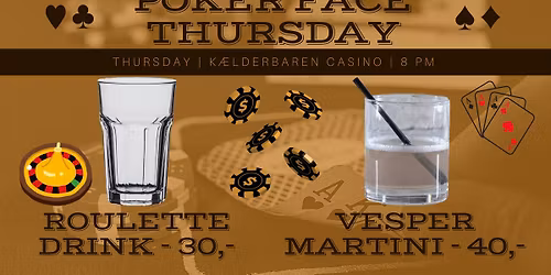 Casino Night - Theme Thursdays in K\u00e6lderbaren
