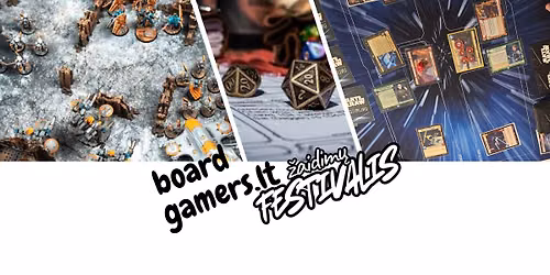"boardgamers.lt" \u017eaidim\u0173 festivalis