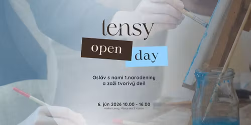 Lensy Open Day: Oslava 1. naroden\u00edn \ud83c\udf89