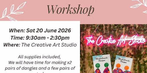 Sun 21 June - Polymer Clay Earrings