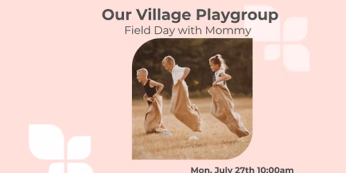 Camp FIT4MOM Week 8 Field Day with Mommy Mount Trashmore
