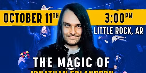 The Magic of Jonathan Erlandson | Tulsa, November 15th