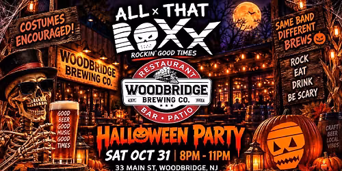 All That Roxx let's their spooky show at the Woodbridge Brewing Company Halloween Party