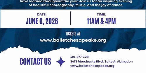 Dance Conservatory of Maryland presents: June Concert
