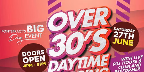Over 30's Daytime Clubbing at Big Fellas Nightclub