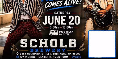 Rod Stewart +  Peter Frampton Tribute at Scholb Brewery Torrance, CA