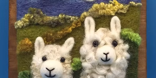 \u00a324 Needlefelt cute Llama Picture
