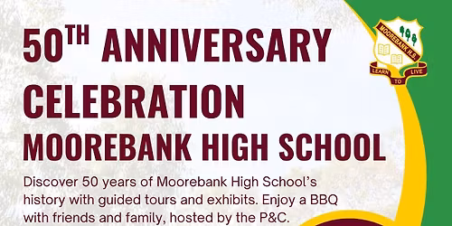 Moorebank High School 50th Anniversary 2025