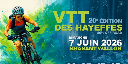 20\u00e8me \u00e9dition du VTT des Hayeffes 