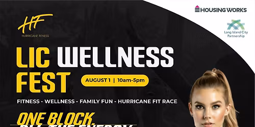 LIC Wellness Fest 2026 | Free NYC Fitness & Wellness Festival
