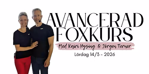 Foxkurs Avancerad Med Kairi & J\u00f6rgen