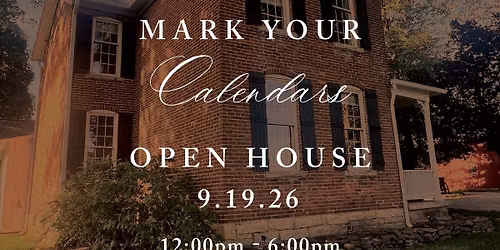 Fall Open House