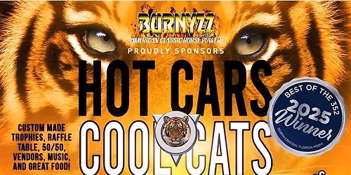 Hot Cars & Cool Cats Car & Bike Show (and adoption event!) \ud83d\udc3e